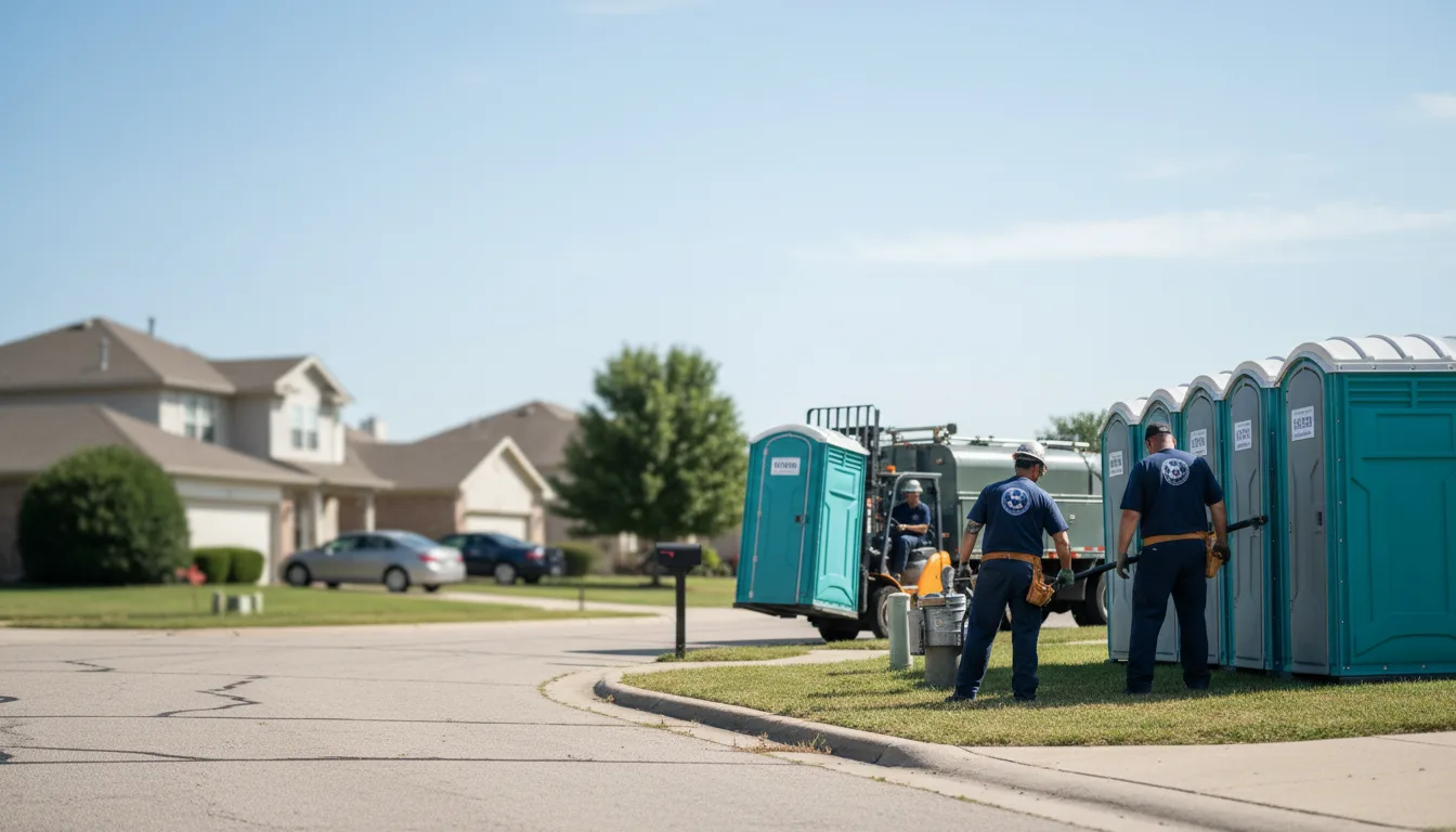 Porta Potty Rental in Valley Center, KS near me